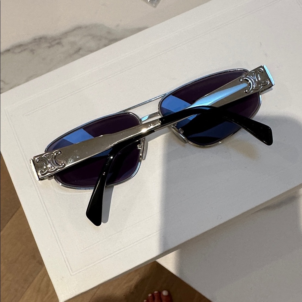 Celine Metal Triomphe sunglasses CL40281U - Picture 3 of 8